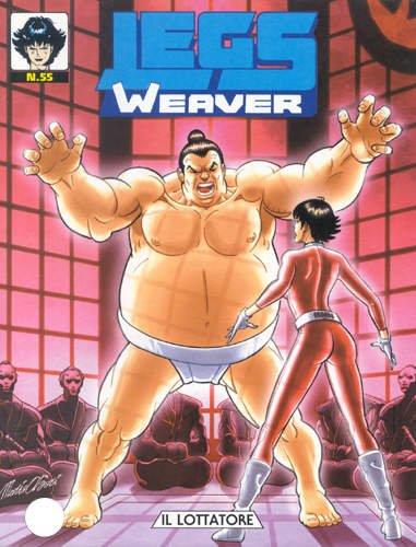 Legs Weaver N.55 - Il Lottatore - copertina