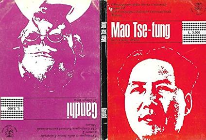 Gandhi - Mao Tse Tung - copertina