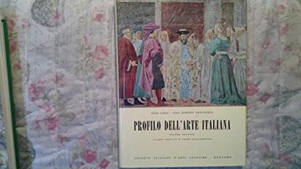 Profilo dell'arte italiana Volume secondo - copertina