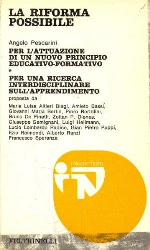 La riforma possibile - copertina