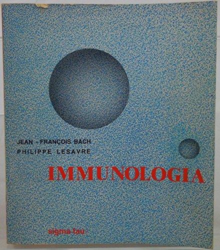 J 6049 Libro Immunologia Di Jean Francois Bach E Philippe Lesavre Ed Italiana Del Dott Massimo Picari 1981 - copertina
