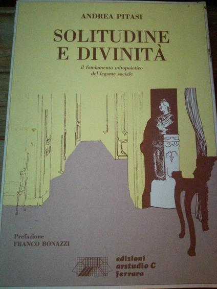 Solitudine e divinità - copertina