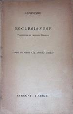 Ecclesiazuse. L'assemblea delle donne