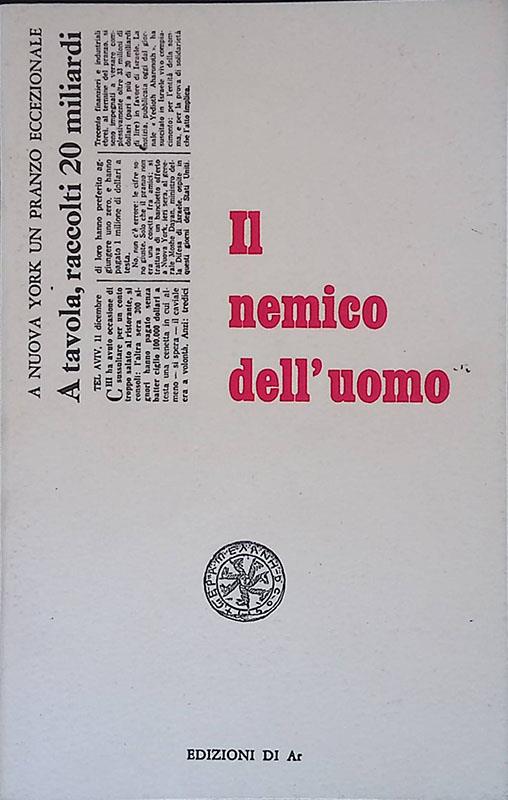 Il nemico dell'uomo - copertina