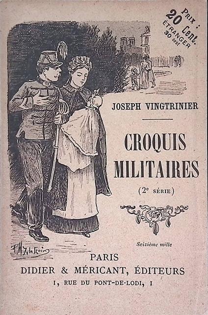 Croquis Militaires. 2a serie - copertina
