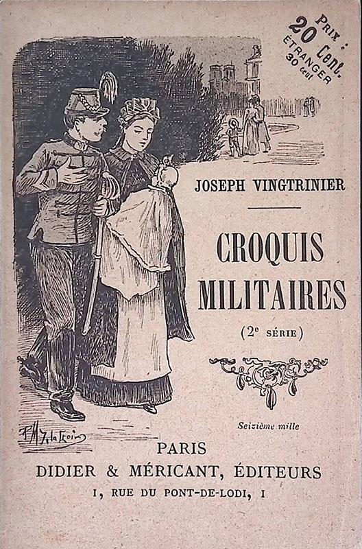 Croquis Militaires. 2a serie - copertina