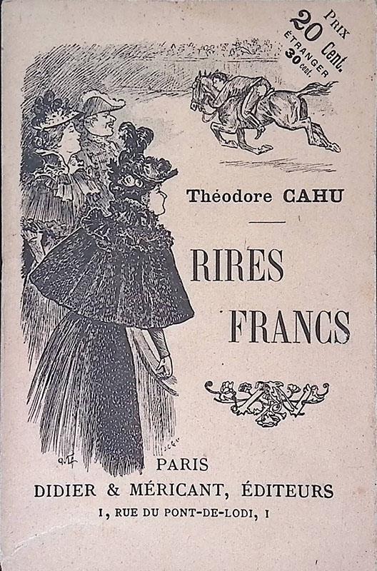 Rires Francs - Théodore Cahu - copertina