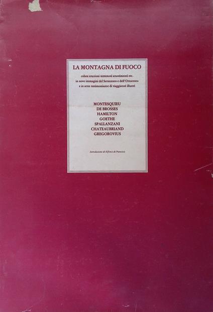 La montagna di fuoco - copertina