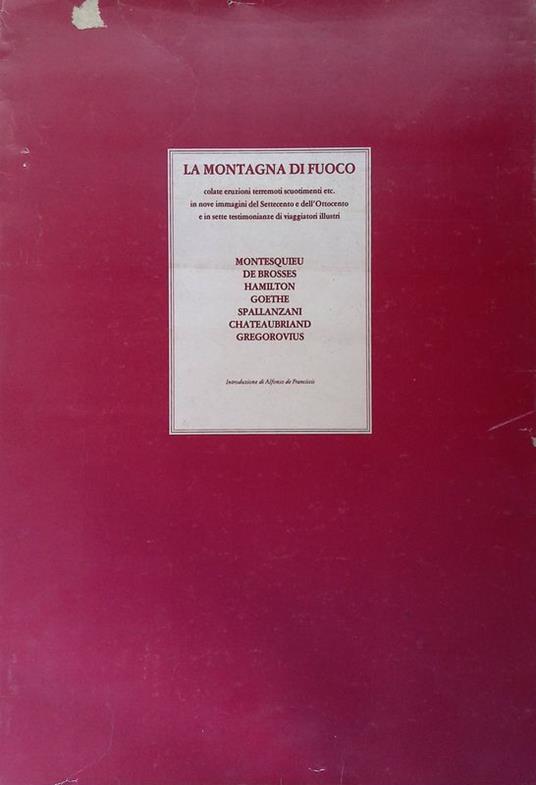 La montagna di fuoco - copertina