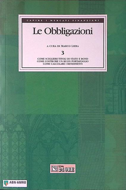 Le obbligazioni - copertina