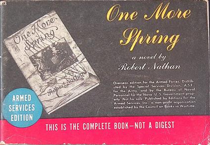 One more spring - Robert Nathan - copertina