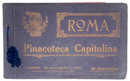 Roma - Pinacoteca Capitolina. 20 Cartoline - copertina