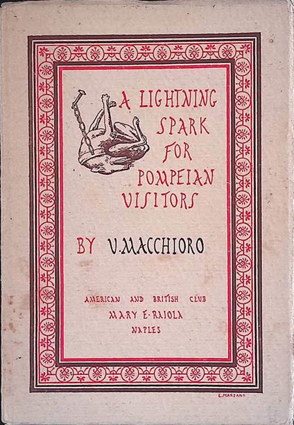 A lightning spark for pompeian visitors - copertina