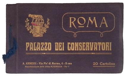 Roma - Palazzo dei Conservatori - 20 Cartoline - copertina
