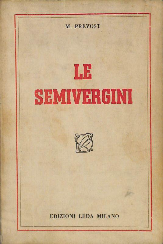 Le semivergini - copertina