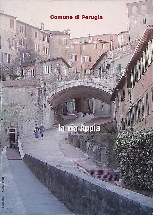 La via Appia - copertina