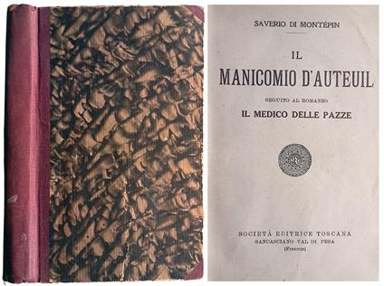 Il manicomio d'Auteuil. Seguito al romanzo Il medico delle piazze - copertina
