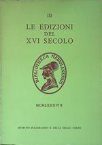 Schedari III - Le Edizioni del XVI Secolo Vol. IV - Edizioni Francesi