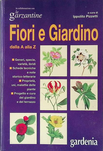 Enciclopedia dei Fiori e del Giardino - Ippolito Pizzetti - copertina