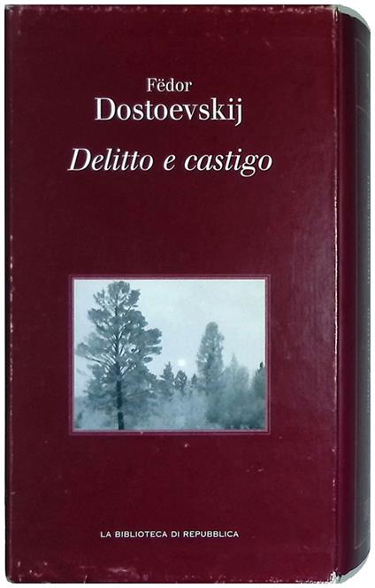 Delitto e castigo - Fëdor Dostoevskij - copertina