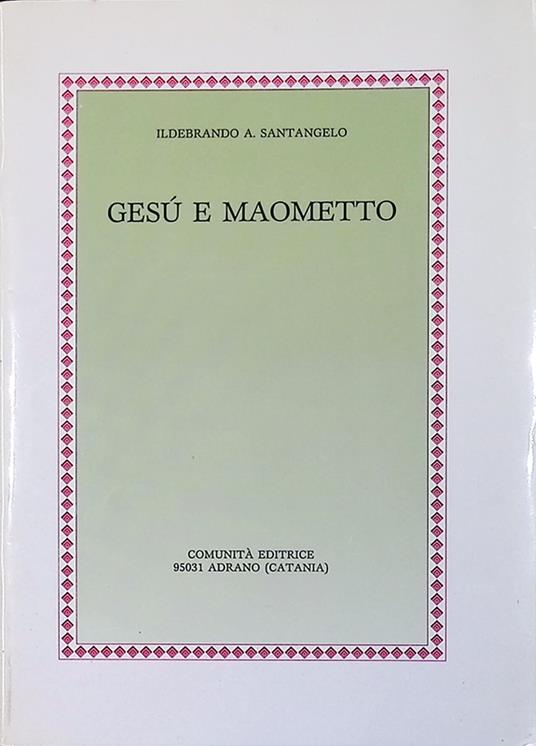 Gesù e Maometto - copertina