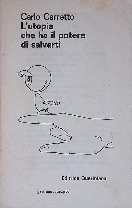L' utopia che ha il potere di salvarti - copertina