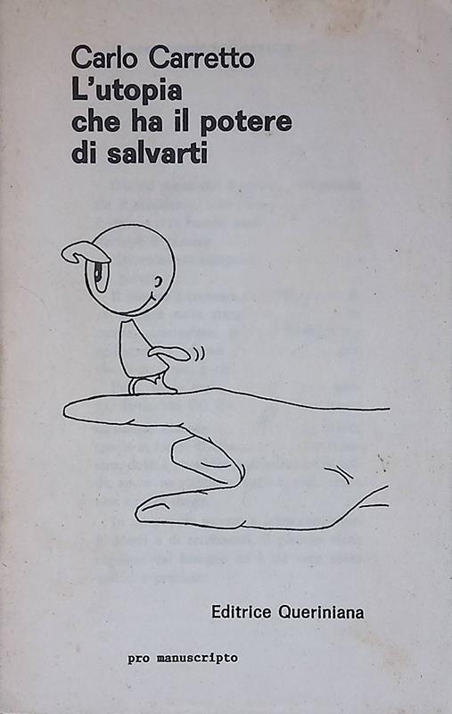 L' utopia che ha il potere di salvarti - copertina