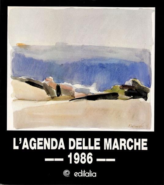 L' Almanacco Annuario Agenda Marche 1986 - copertina