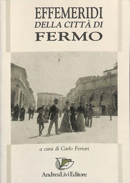 Effemeridi della città di Fermo - copertina