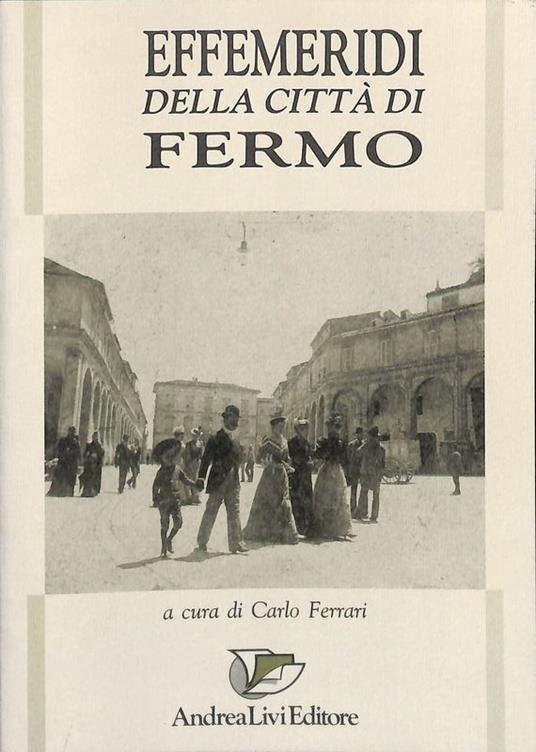 Effemeridi della città di Fermo - copertina