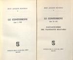 Le confessioni. Fantasticherie del viandante solitario. Libri I-VIII - Libri IX-XII. 2 Volumi