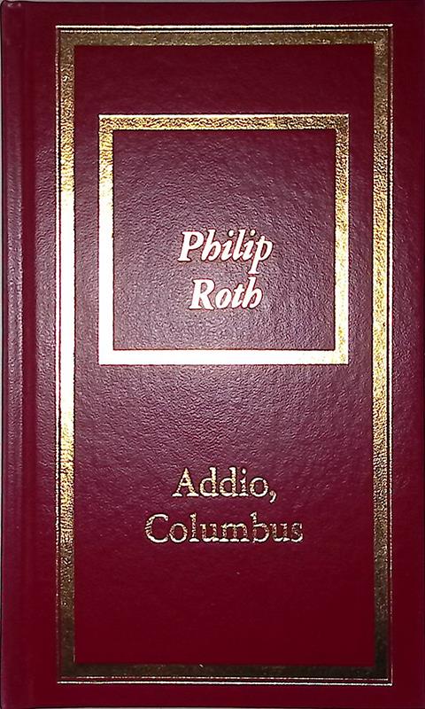 Addio, Columbus - Philip Roth - copertina