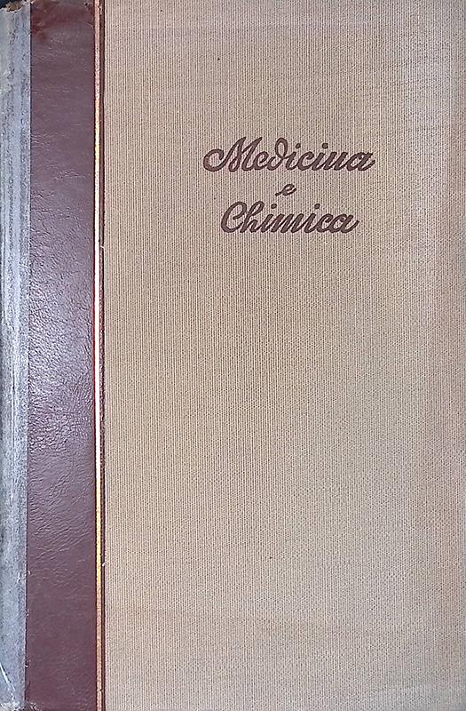 Medicina e chimica. Vol.2 - copertina