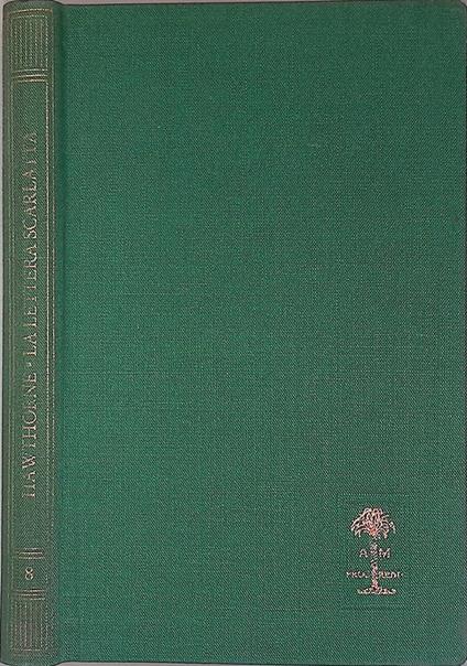 La lettera scarlatta - Nathaniel Hawthorne - copertina