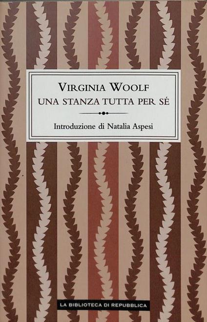 Una stanza tutta per se - Virginia Woolf - copertina