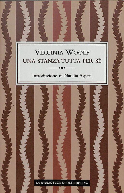 Una stanza tutta per se - Virginia Woolf - copertina