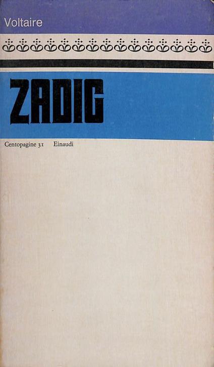 Zadig - Voltaire - copertina