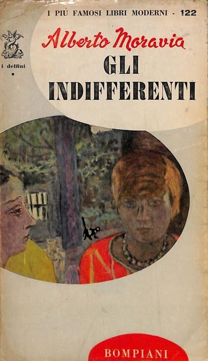 Gli indifferenti - Alberto Moravia - copertina