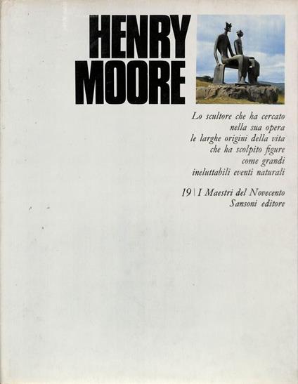 Henry Moore - Elda Fezzi - copertina