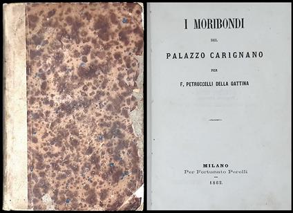 I moribondi del Palazo Carignano - copertina