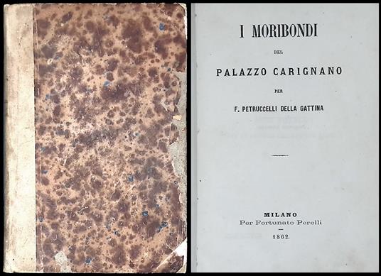 I moribondi del Palazo Carignano - copertina