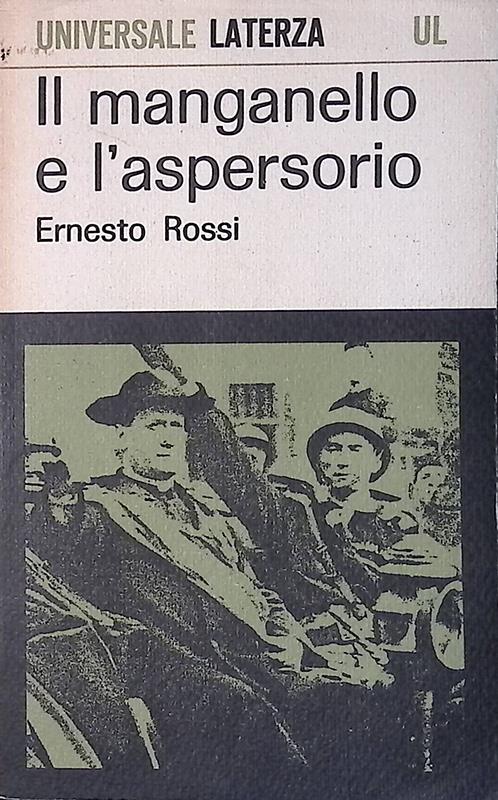 Il manganello e l'aspersorio - copertina