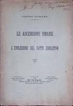 Le ascensioni umane e l'evoluzione del fatto educativo