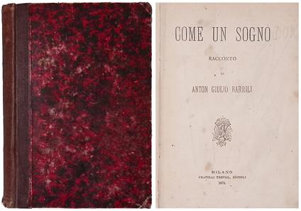 Come un sogno - copertina