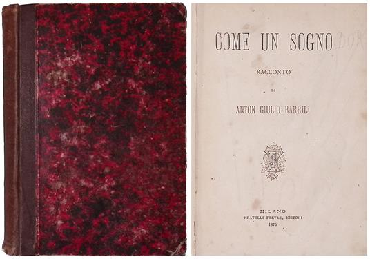Come un sogno - copertina