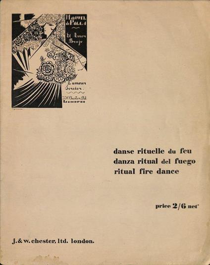 Danse rituelle du feu. Danza ritual del fuego. Ritual fire sance - copertina