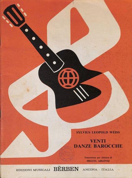 Venti danze barocche - copertina