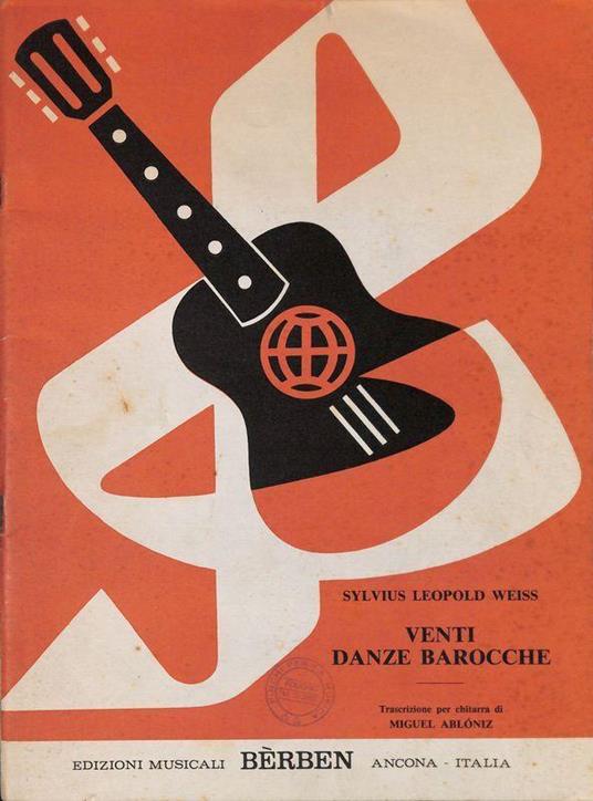 20 studi per chitarra - copertina