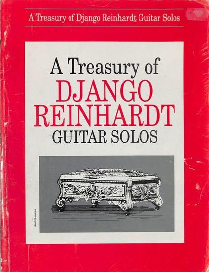 A Treasury of Django Reinhardt Guitar solos - copertina
