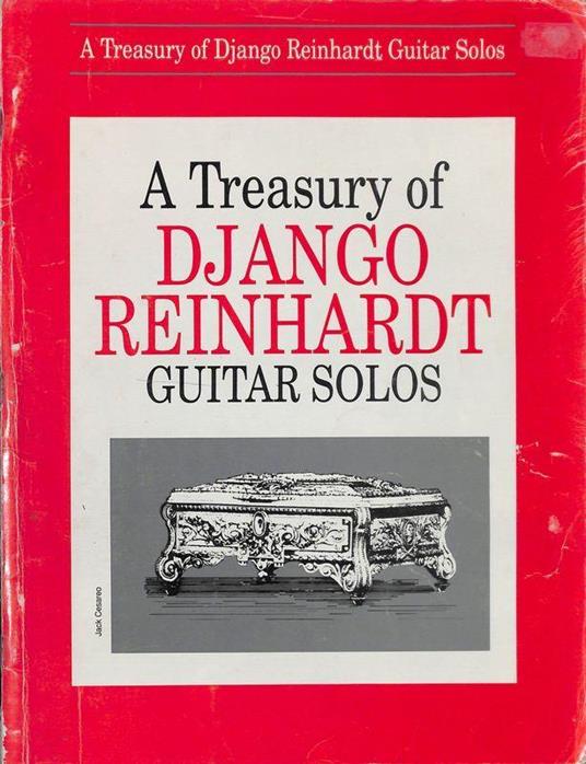 A Treasury of Django Reinhardt Guitar solos - copertina